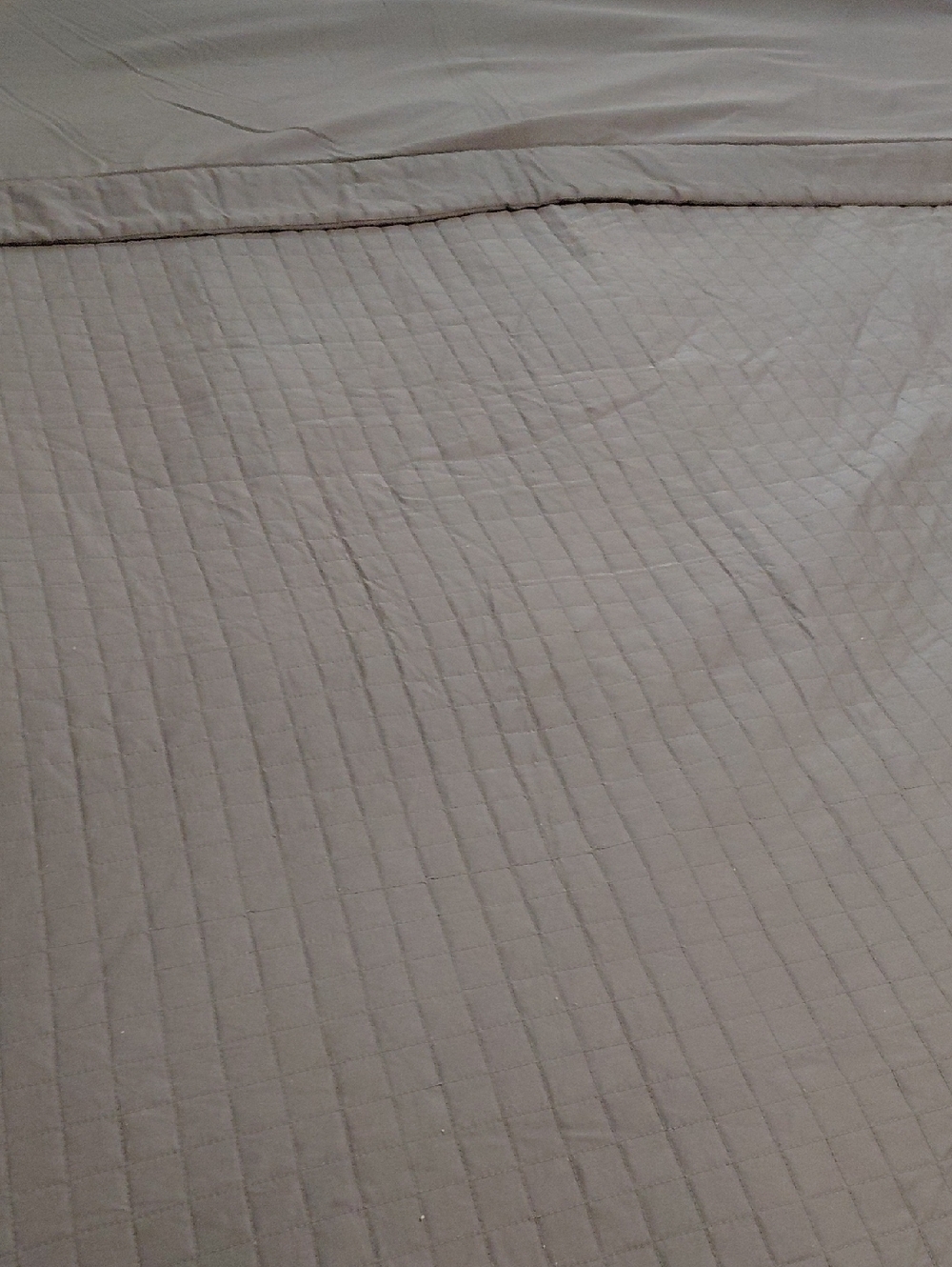 Gray Quilted Comforter - Classic Home Bedding